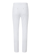 Jean Style Brushed Cotton Trouser White