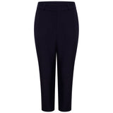 Stretch Waist Tapered Trouser Navy