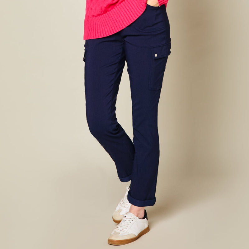 Bengaline Combat Style Trouser Navy