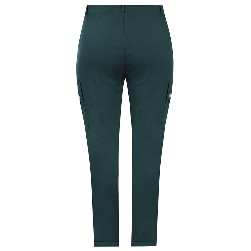 Bengaline Combat Style Trouser Winter Teal