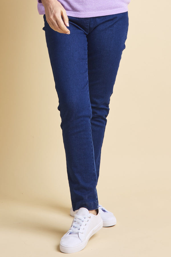 Stretch Denim Trousers