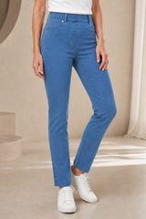 Stretch Denim Trousers