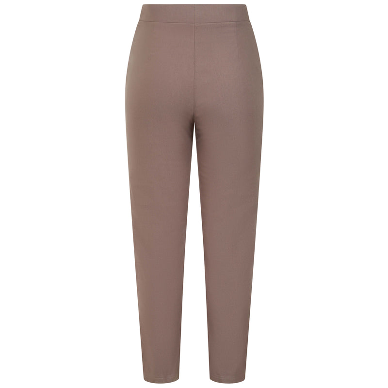 Fleece Lined Pull On Bengaline Trouser Deep Stone