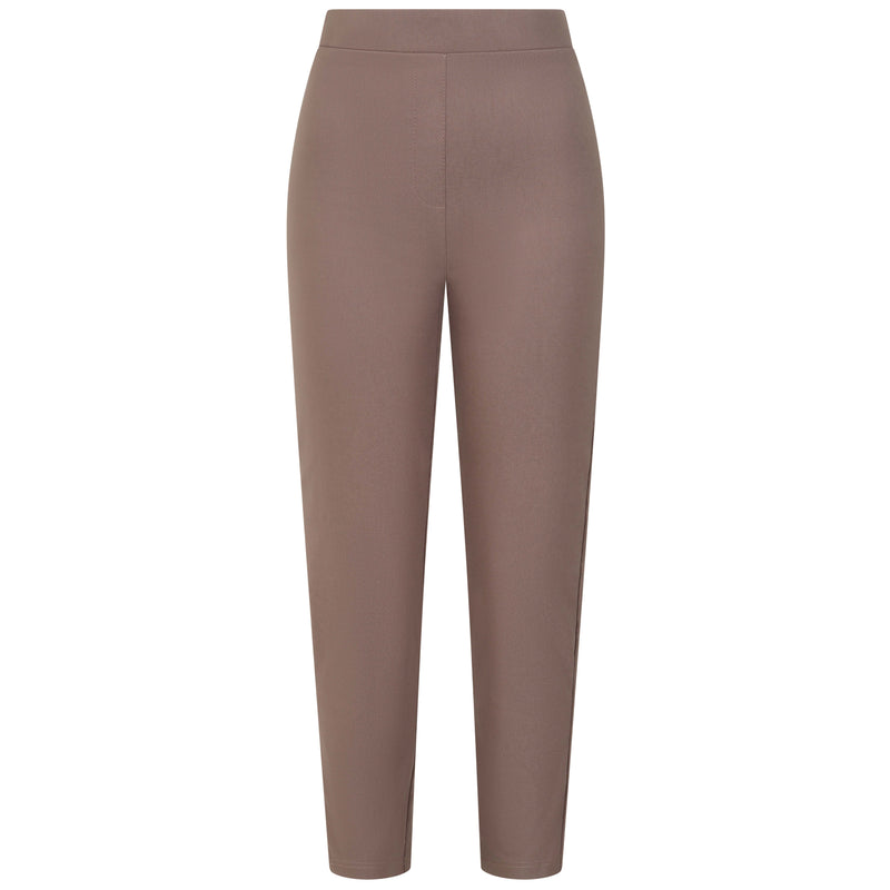 Fleece Lined Pull On Bengaline Trouser Deep Stone