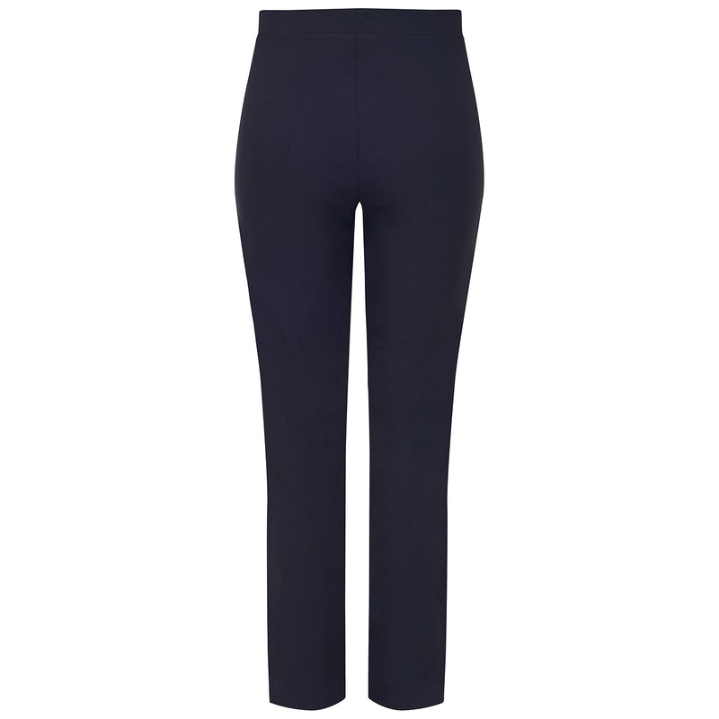 Fleece Lined Pull On Bengaline Trouser Navy