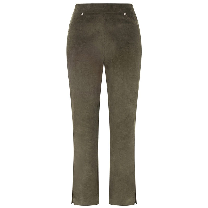 Corduroy Jean Style Trousers Khaki