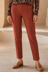 Pintuck Bengaline Trousers