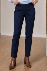 Pintuck Bengaline Trousers
