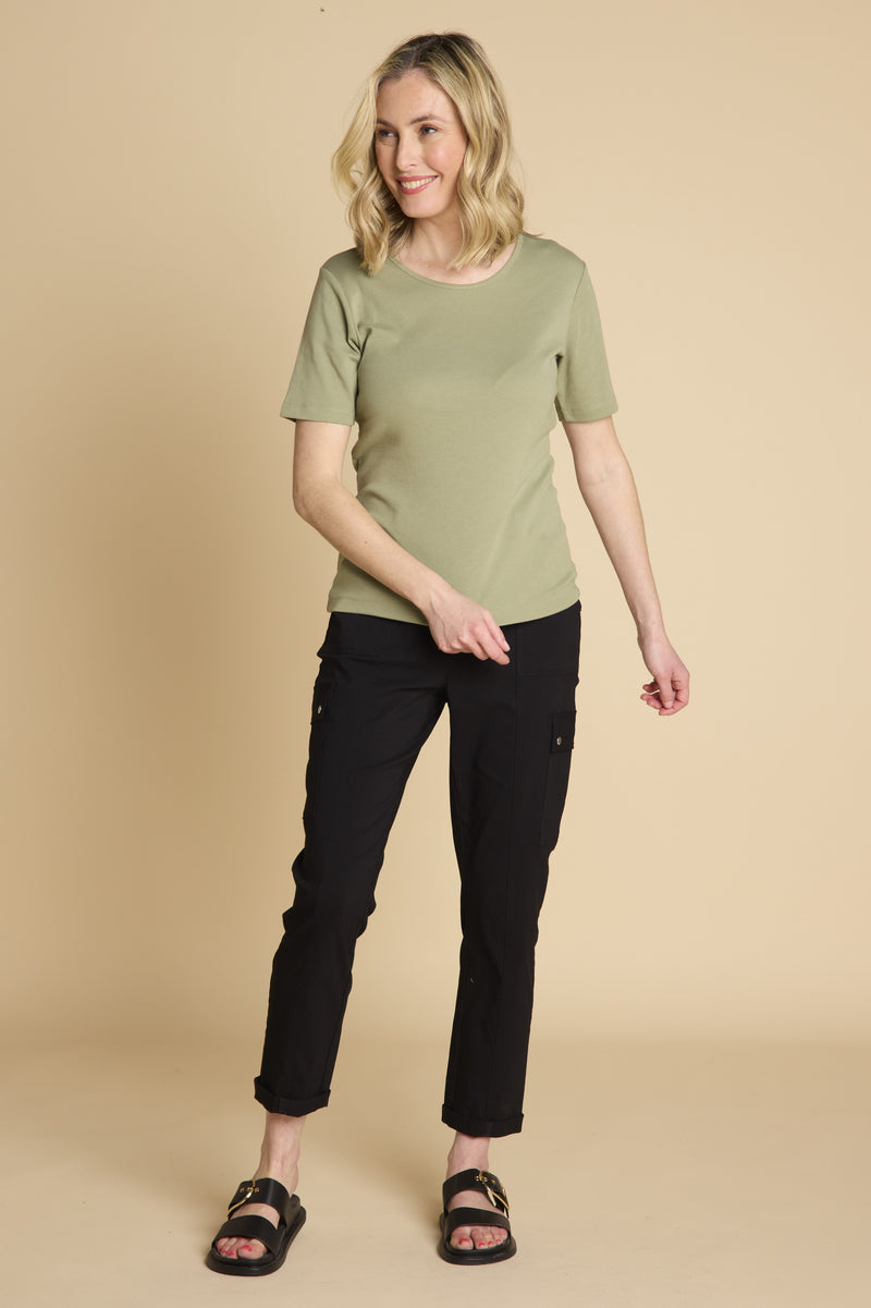 Combat Style Bengaline Stretch Trousers