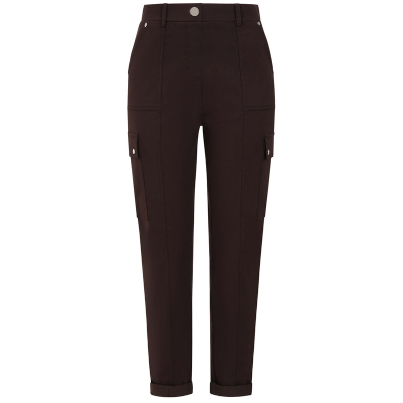 Combat Style Stretch Utility Trouser Chocolate