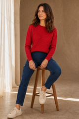 Combat Style Denim Trousers