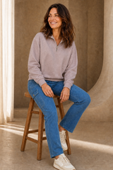 Combat Style Denim Trousers