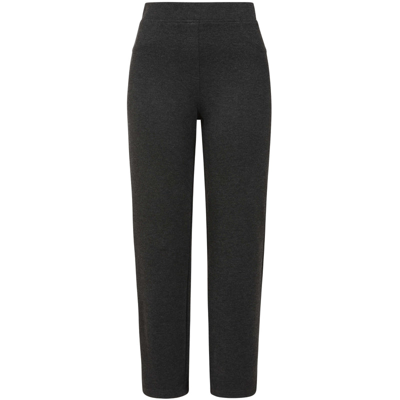 Jean Style Ponte Stretch Trouser Dark Charcoal