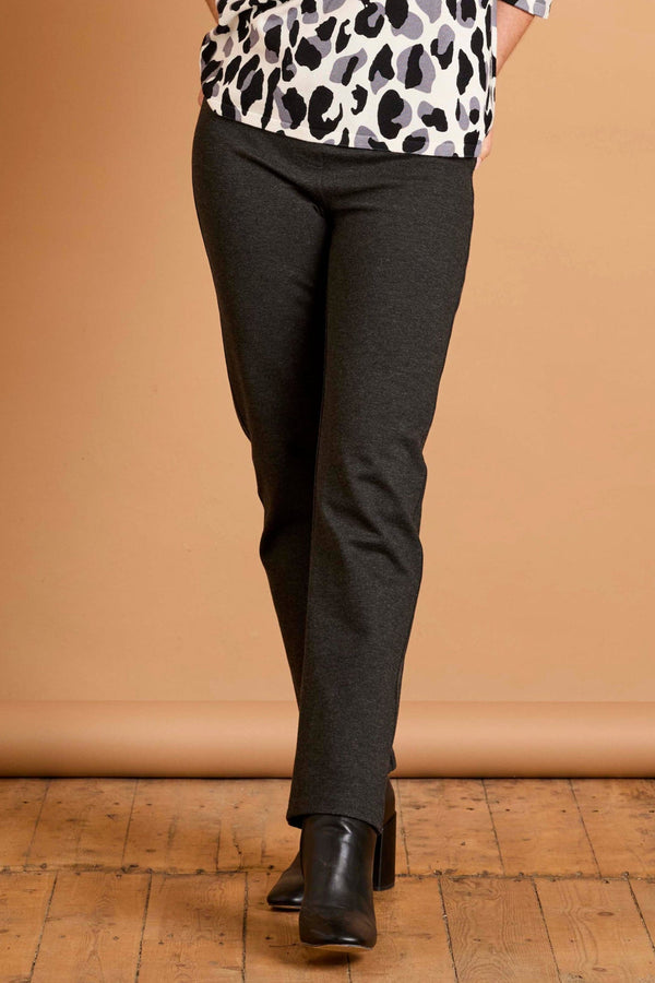 Jean Style Ponte Stretch Trousers