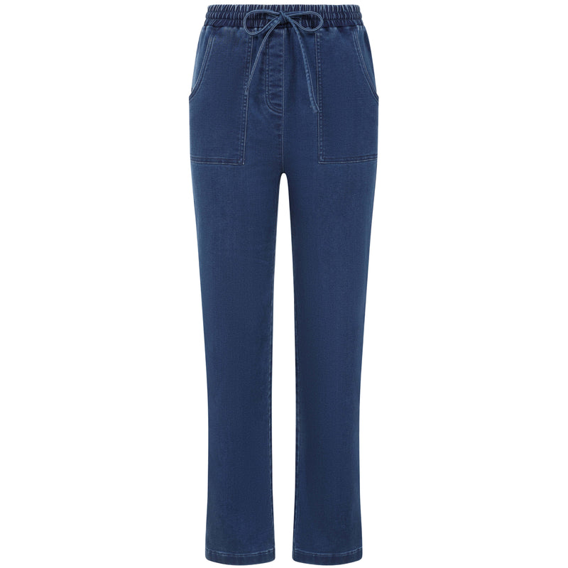 Soft Stretch Denim Trouser Denim