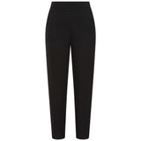 Bengaline Tapered Leg Trousers Black