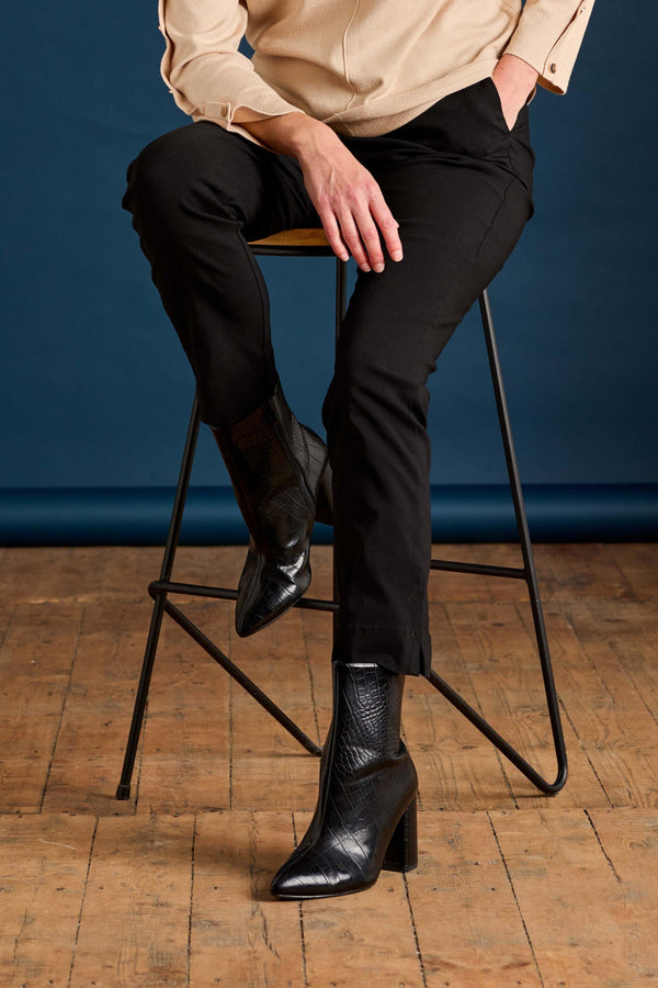 Bengaline Tapered Leg Trousers