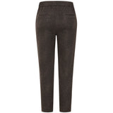 All Over Pattern Ponte Joggers Brown