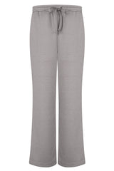 Wide Leg Jersey Trousers