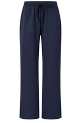Wide Leg Jersey Trousers