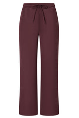 Wide Leg Jersey Trousers