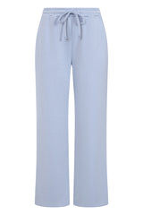 Wide Leg Jersey Trousers