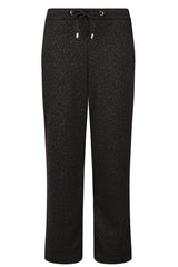 Animal Print Ponte Trousers