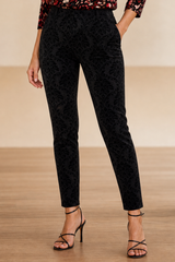 Velvet Finish Bengaline Trousers