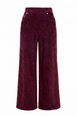 Cord Wide Leg Trousers
