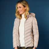 Packaway Quilted Jacket Mink