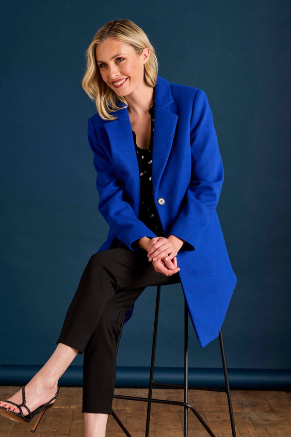 Single Breasted Revere Collar Coat