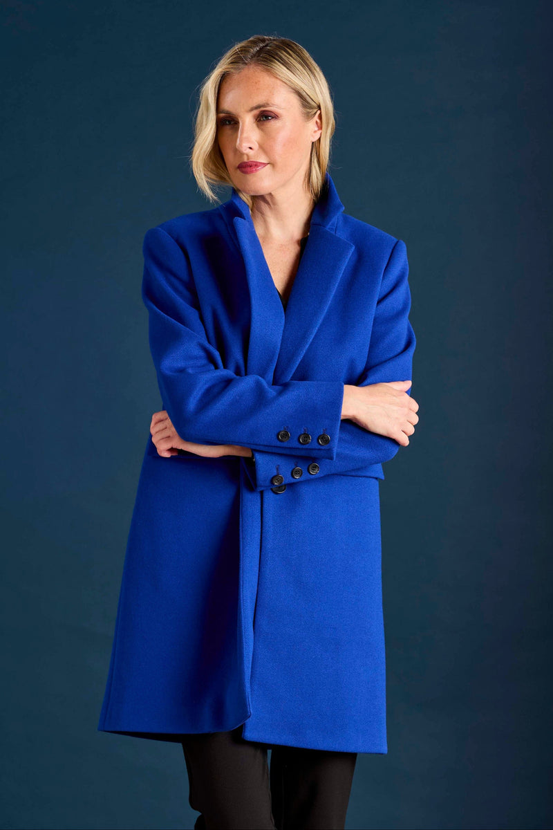 Single Breasted Revere Collar Coat