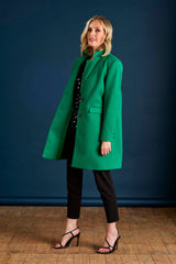 Single Breasted Revere Collar Coat
