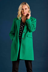 Single Breasted Revere Collar Coat