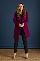 Single Breasted Revere Collar Coat