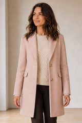Single Breasted Revere Collar Coat