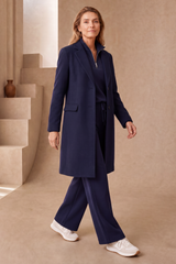 Single Breasted Revere Collar Coat