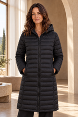 Longline Quilted Jacket