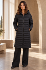 Longline Quilted Jacket