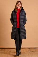Longline Lightweight Quilted Coat