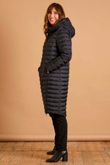 Longline Lightweight Quilted Coat