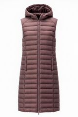 Longline Quilted Gilet