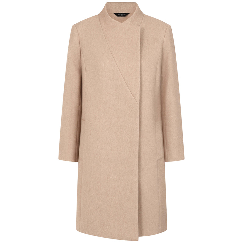 Smart Wrap Coat Camel