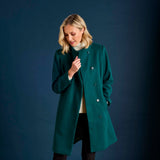 Smart Wrap Coat Forest Green