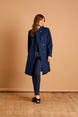 Smart Wrap Coat Midnight