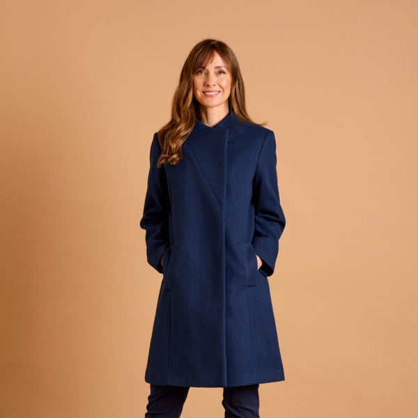 Smart Wrap Coat Midnight