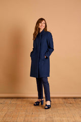 Smart Wrap Coat Midnight