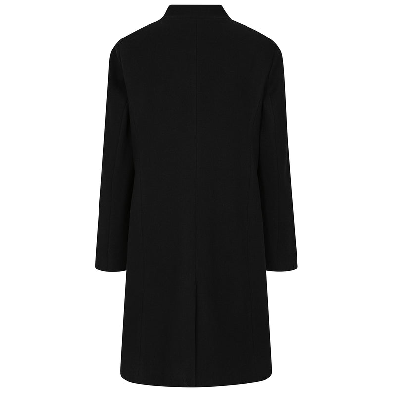 Smart Wrap Coat Black