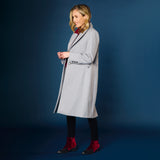 Long Line Twill Coat