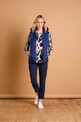 Packaway Quilted Gilet Royal Blue